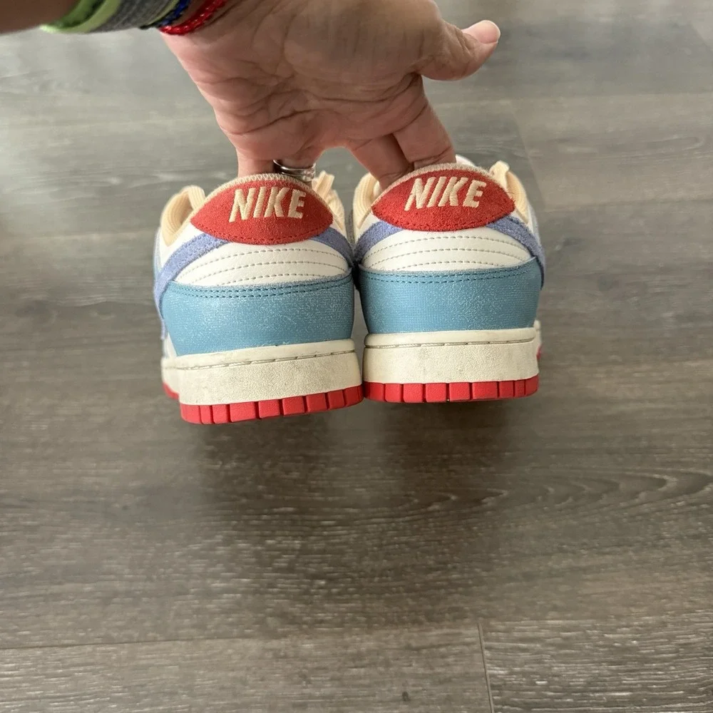 Nike Dunk Low PRM Sketch & Exploration HJ9112-110 Pale Ivory/Royal Pulse Sz 10